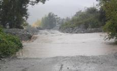 Cassio, demolita la casa colpita dal maltempo