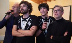 "Mangia come scrivi": le foto della serata con Ortolani, Disegni e i Masa