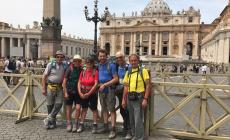Camminando sulle orme di San Francesco... Fidentini in piazza San Pietro 