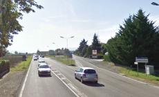 Torrechiara, furgoncino fuori strada sulla Massese: un ferito