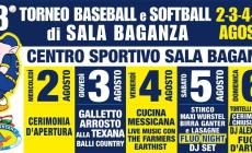 33° Torneo di baseball e softball a Sala Baganza 