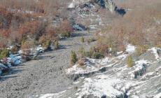 Si &egrave; risvegliata la grande frana del Monte Gallo
