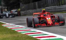 Prima fila Ferrari a Monza
