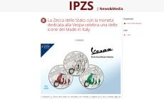 Una moneta da 5 euro in argento per celebrare la Vespa