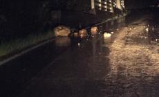 Massi e detriti "scivolano"  sulla Bedonia-Tarsogno Foto