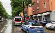 Vigili del fuoco in azione per un principio di incendio