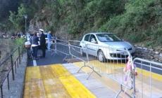 Voragine, riaperta la strada  per Portofino
