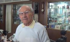 Barbiere dal 1942, festeggia i 90 anni