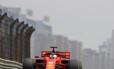 Gp Cina, Vettel al comando nelle prime libere