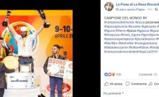 E' Riccardo La Rosa, da Levanto, il campione del mondo della pizza 