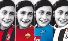 1' di silenzio e squadre in campo con il Diario di Anna Frank