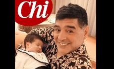 Diego Maradona ancora nonno