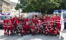Croce rossa, gli angeli da oggi viaggiano anche in bicicletta 