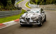 Alfa Romeo Stelvio Quadrifoglio, record al Nurburgring