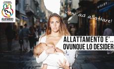 “Ovunque lo desideri”: flash mob per l’allattamento in pubblico