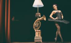 Il dolce e delicato "Equilibrio delle arti": Fabrizio Effedueotto fotografa Alexandrina Calancea