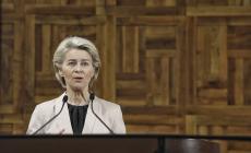 Von Der Leyen:  "L'economia italiana cresce più in fretta che mai"