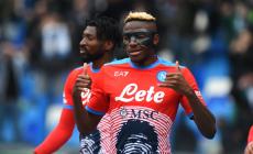 Doppietta Osimhen, il Napoli batte in rimonta l'Udinese