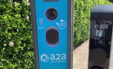 A2a inaugura le colonnine City Plug