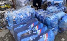 Napoli, sequestrati oltre 35 mila articoli calcistici