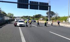 Gli attivisti di Ultima Generazione bloccano il Gra a Roma