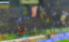 Petardo contro il portiere Audero in Cremonese-Inter, arrestato il responsabile - Video 
