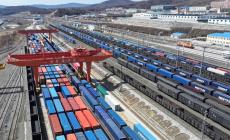 Traffico dei treni merci Cina-Europa in forte crescita nel primo trimestre