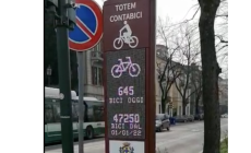 Monitoraggio nelle piste ciclabili: a Parma arrivano i totem contabici. Inaugurata la Velostazione - Foto