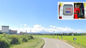 Schianto all'alba a Madregolo, un ferito