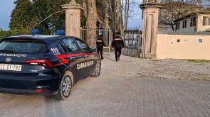 Furto Magnani rocca arrivo carabinieri