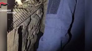 Scoperto bunker sotterraneo con piantagione di marijuana - Video