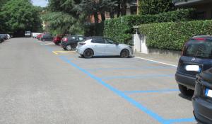 Righe blu
