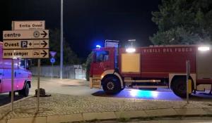 Video incendio ieri via Emilia ovest