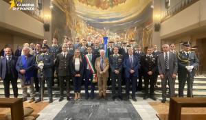 Celebrata la santa messa in onore di San Matteo, patrono della guardia di finanza.