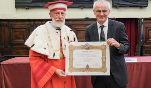 Frede Blaabjerg professore ad honorem all'Università di Parma: l'elettronica di potenza come chiave per la sostenibilità