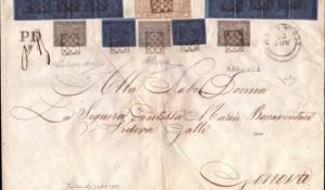 Vanno all’asta a Milano il francobollo più raro d’Italia e «la più spettacolare affrancatura del Ducato di Parma»