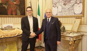 Il Sindaco incontra in Municipio il nuovo Questore di Parma