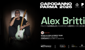 Capodanno 2026 a Parma: Piazza Garibaldi ospita il concerto di Alex Britti