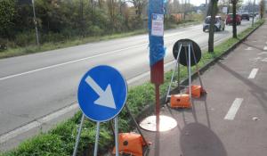 La breve vita della fermata del bus 15 in viale Europa