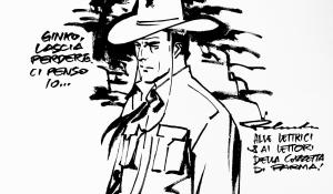 Diabolik e Tex "salutano" i lettori della Gazzetta di Parma - Guarda le vignette dei maestri del fumetto