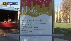 "Natale in Pilotta", inaugurato il mercatino in piazzale della Pace - Video