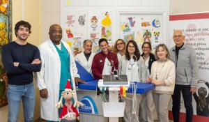 Donato un elettrocardiografo al reparto di Cardiologia Pediatrica