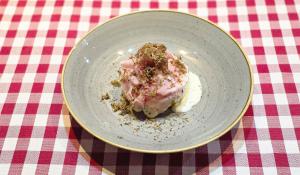 Bombetta di riso al tartufo e cuore cremoso