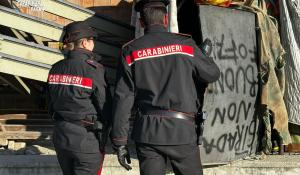 Controlli dei Carabinieri all'ex scalo merci, 5 persone allontanate