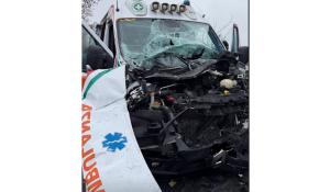 Camion contro ambulanza sulla via Emilia, una persona ferita