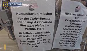 Parte da Parma il primo carico di aiuti italiani per il Myanmar - Video