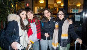 La partenza del Viaggio Della Memoria per le tanti studenti e studentesse delle scuole superiori di Parma.