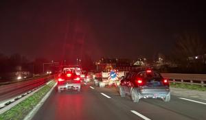 Disagi per incidente, code in tangenziale nord