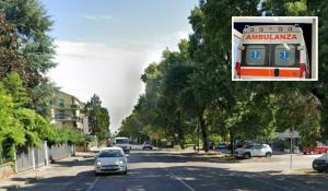 Scontro auto-moto a Corcagnano questa mattina: un ferito