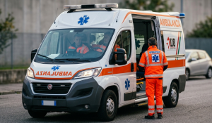 Centauro cade rovinosamente a terra: ricoverato in rianimazione al Maggiore
